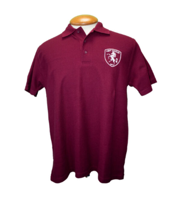 Maroon Kent Cricket Polo Shirt