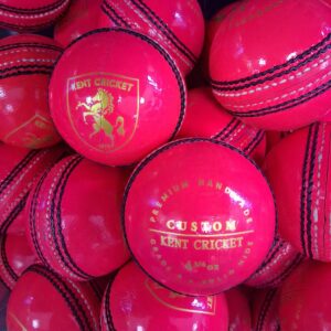 Kent pink cricket ball SNR